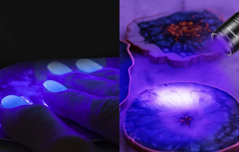 UV Flashlight Superfire A5, 365NM, Superfire A5 365NM