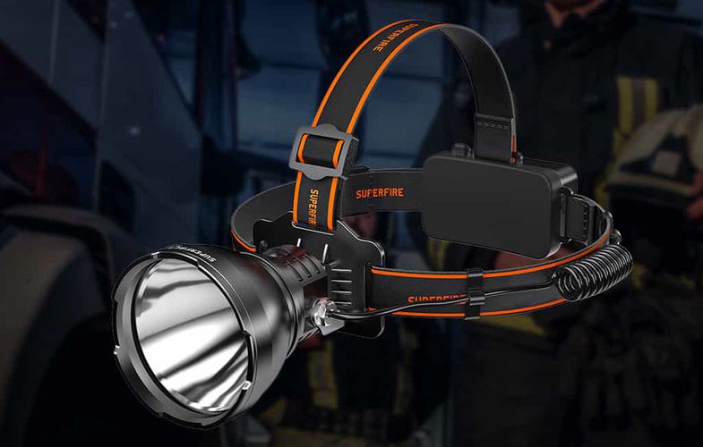 Headlight Superfire HL60, 2300lm, USB-C, Superfire HL60