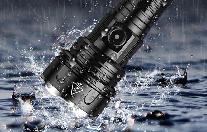 Superfire flashlight R3 P90, 2000lm, USB, Superfire R3 P90