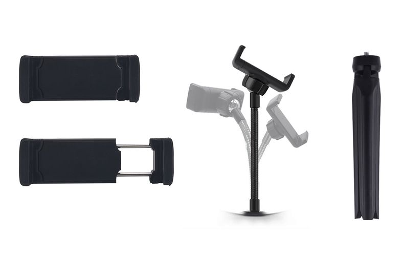 Tripod Mount Puluz with 20cm LED Ring Vlogging PKT3073B, Puluz PKT3073B
