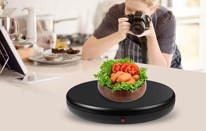 Rotating display stand Puluz 45 cm (black), Puluz PU3145EU