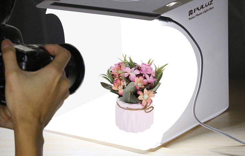 Photo studio Puluz PU5022 LED 20cm 1100 lumens, Puluz PU5022