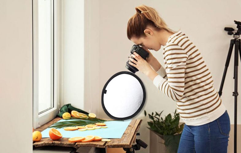 Reflector Board PULUZ 30cm 2 in 1 (Silver / Gold), Puluz PU5103
