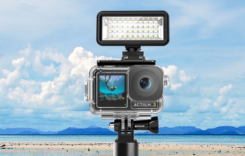 Diving Waterproof Light Puluz LED 40m (Black), Puluz PU631B