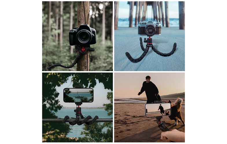 Tripod PULUZ Flexible Holder with Remote Control for SLR Cameras, GoPro, Cellphone, Puluz PU860