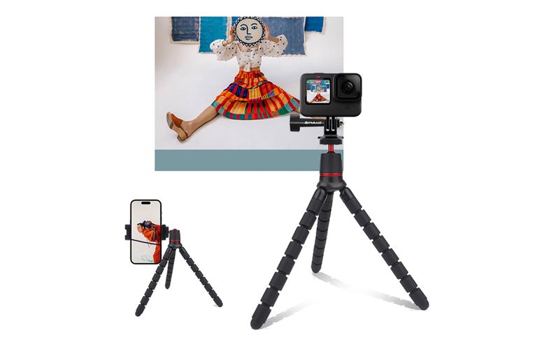 Tripod PULUZ Flexible Holder with Remote Control for SLR Cameras, GoPro, Cellphone, Puluz PU860