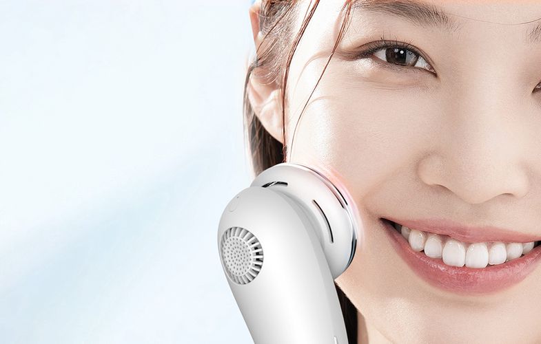 Ultrasonic facial massager with light therapy ANLAN 01-ADRY15-001, ANLAN 01-ADRY15-001