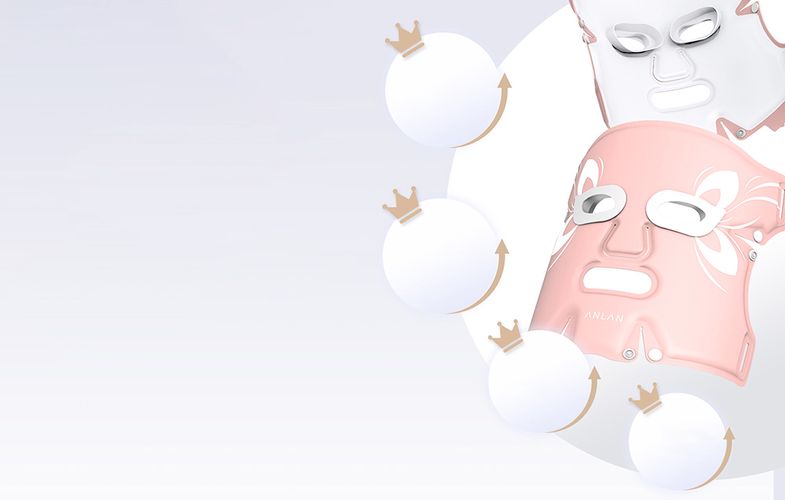Waterproof mask with light therapy ANLAN 01-AGZMZ21-04E, ANLAN 01-AGZMZ21-04E