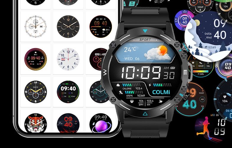 Smartwatch Colmi M42 (Black), Colmi M42 Black