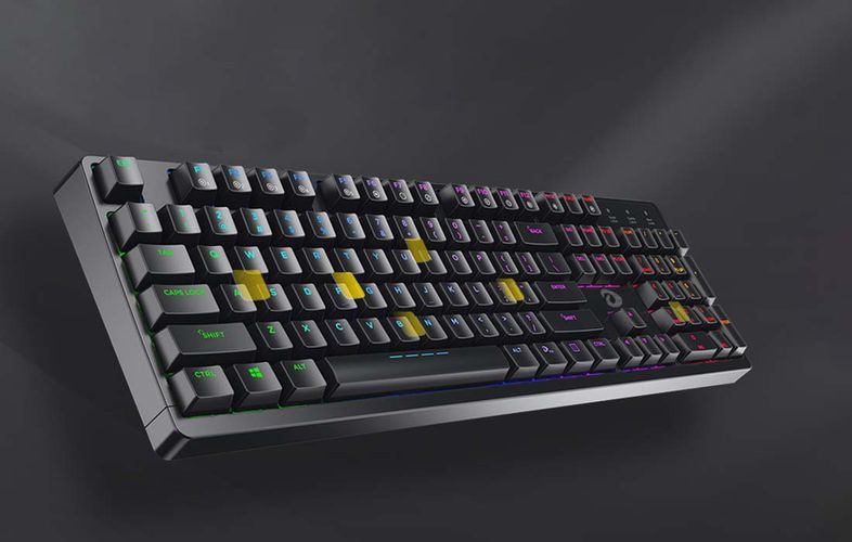 Mechanical keyboard Dareu EK1280 RGB (black), Dareu TK531U08602G