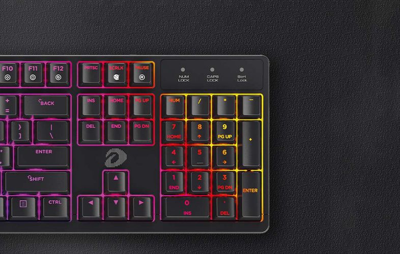 Mechanical keyboard Dareu EK1280 RGB (black), Dareu TK531U08602G