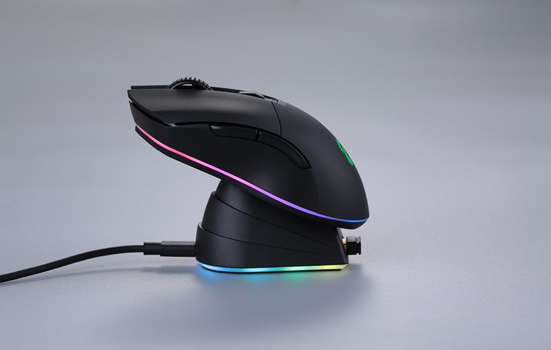 Wireless gaming mouse + charging dock Dareu EM901X 2.4G (black), Dareu TM224G08604R