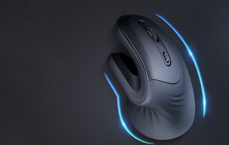 Wireless Vertical Mouse Dareu LM109 Magic Hand Bluetooth + 2.4G (black), Dareu TM209B08502R