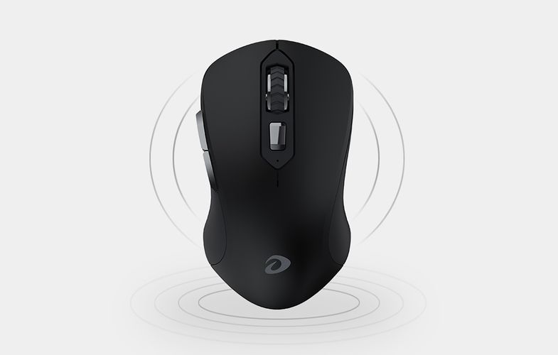 Wireless mouse Dareu LM115G 2.4G 800-1600 DPI (black), Dareu TM176G08601G