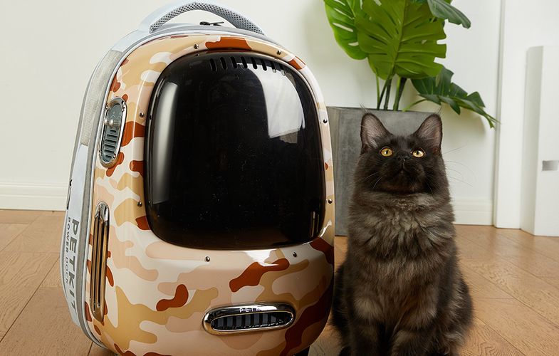 Pet Travel Backpack PetKit Breezy 2 (Desert Moro), Petkit Breezy 2-DC