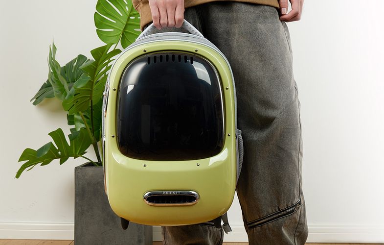 Pet Travel Backpack PetKit Breezy 2 (Green), Petkit Breezy 2-G