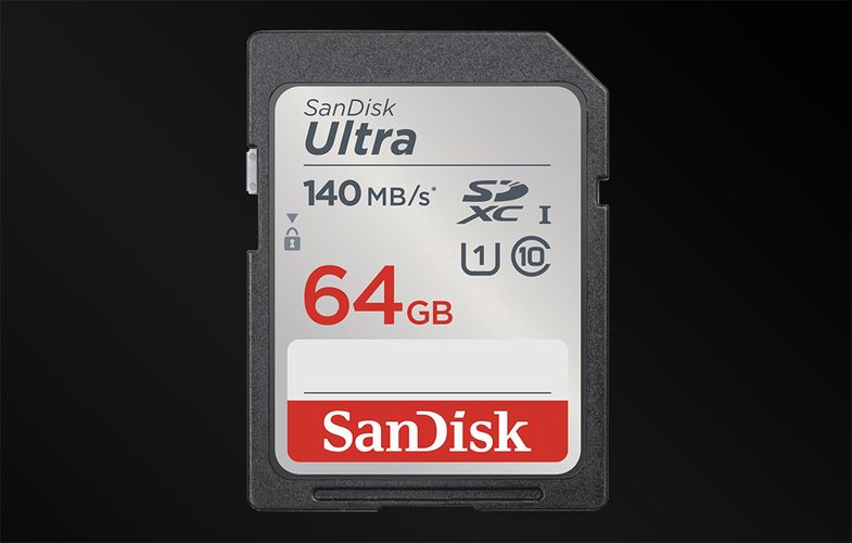 Memory card SANDISK ULTRA SDXC 64GB 140MB/s UHS-I Class 10 (SDSDUNB-064G-GN6IN), SanDisk SDSDUNB-064G-GN6IN