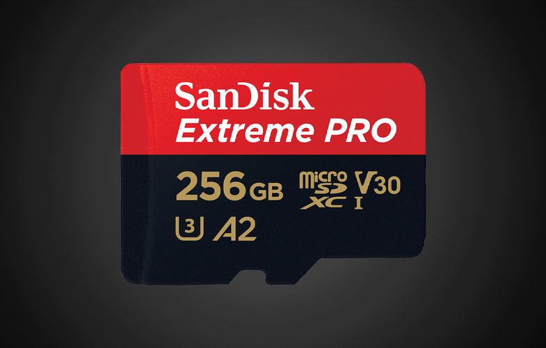 Memory card SANDISK EXTREME PRO microSDXC 256GB 200/140 MB/s UHS-I U3 (SDSQXCD-256G-GN6MA), SanDisk SDSQXCD-256G-GN6MA