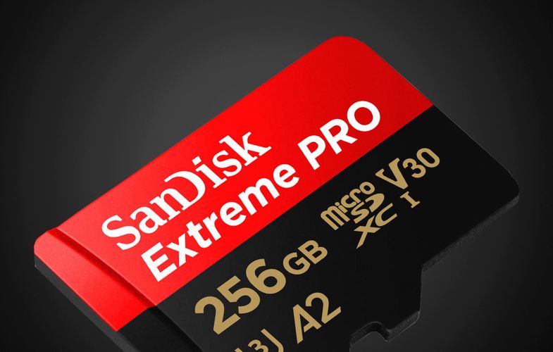 Memory card SANDISK EXTREME PRO microSDXC 256GB 200/140 MB/s UHS-I U3 (SDSQXCD-256G-GN6MA), SanDisk SDSQXCD-256G-GN6MA