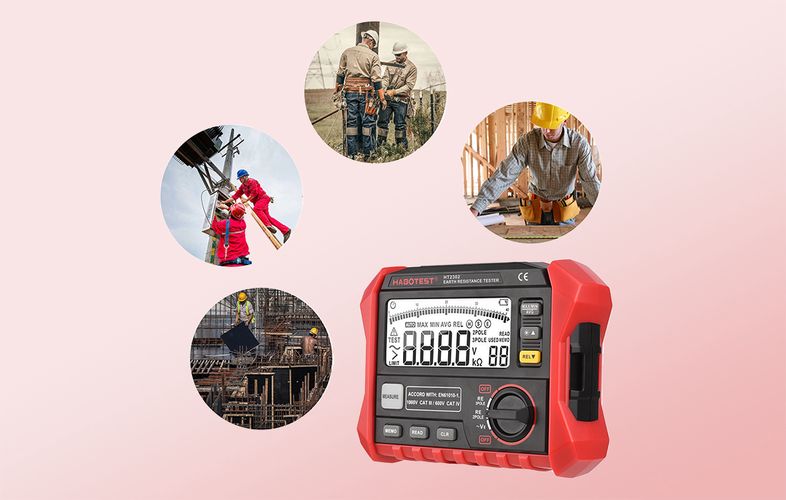 Habotest HT2302 Digital Earth Resistance Tester, Habotest HT2302