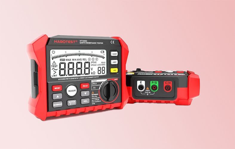 Habotest HT2302 Digital Earth Resistance Tester, Habotest HT2302