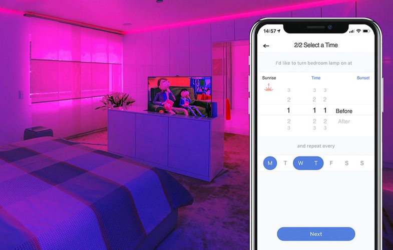 Smart WiFI LED Strip with RGBWW Meross MSL320 (5 meter) HomeKit, Meross MSL320CPHK(EU)-5M-Li