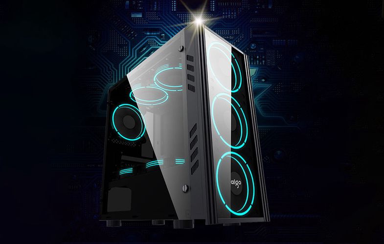 Computer case Aigo Black Technology Mini Micro-ATX (black), Aigo Black Technology