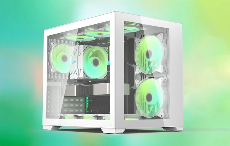 Computer case  Darkflash C305 ATX (white), Darkflash C305 ATX white