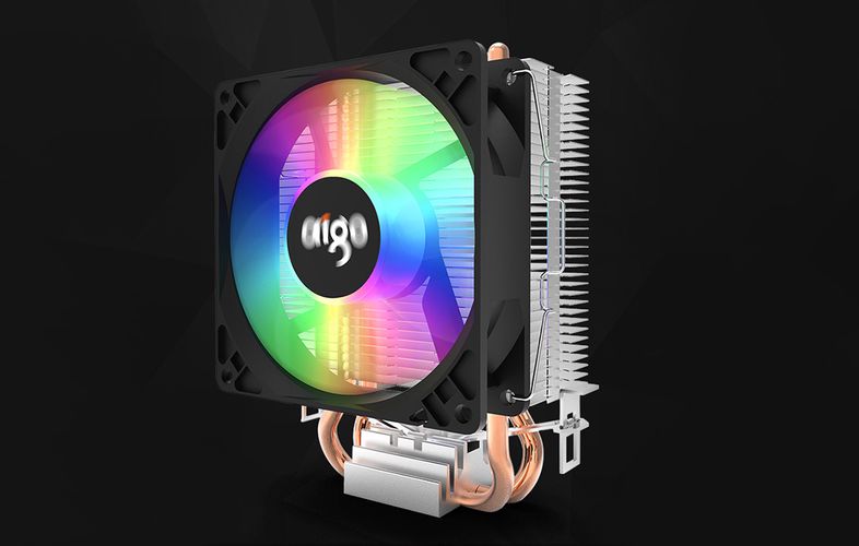 CPU active cooling Aigo ICE 200 (heatsink + fan black), Aigo ICE 200