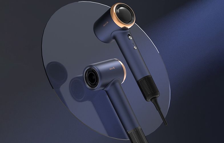 Hair Dryer Deerma DEM-CF50W (blue), Deerma DEM-CF50W(navy blue)