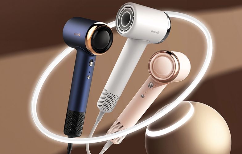 Hair Dryer Deerma DEM-CF50W (blue), Deerma DEM-CF50W(navy blue)