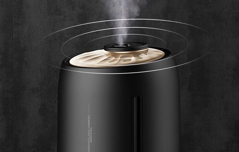 Ultrasonic humidifier Deerma F600 black, Deerma F600 Black