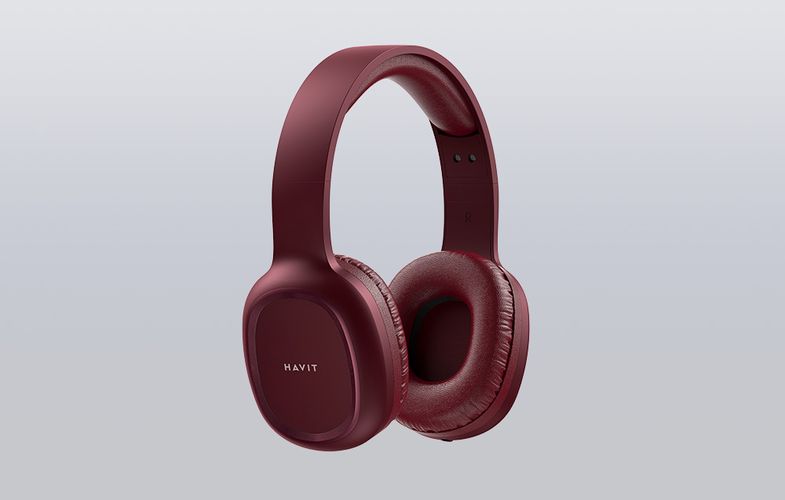 Havit H2590BT PRO Wireless Bluetooth headphones (red), Havit H2590BT PRO red