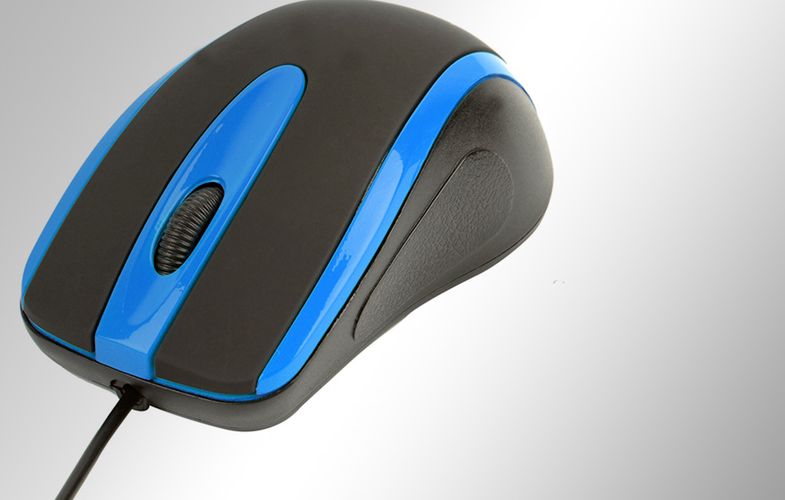 Universal mouse Havit MS753 (black & blue), Havit HV-MS753