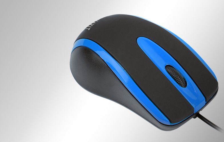 Universal mouse Havit MS753 (black & blue), Havit HV-MS753