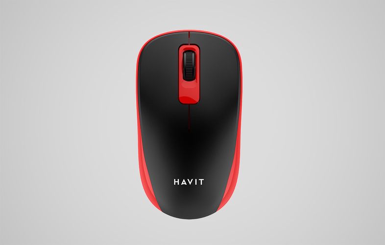 Universal wireless mouse Havit MS626GT (black&red), Havit MS626GT-BR