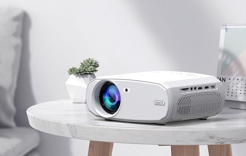 Wireless projector HAVIT PJ202 PRO (white), Havit PJ202 PRO-EU