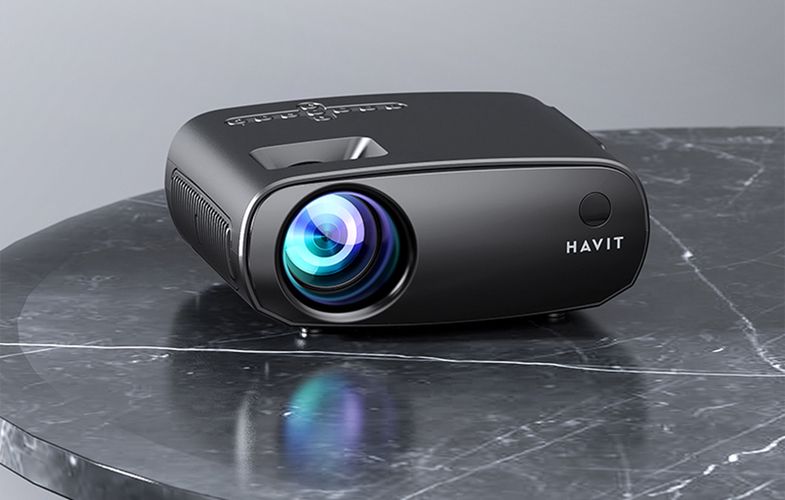 Wireless projector HAVIT PJ207 (grey), Havit PJ207-EU