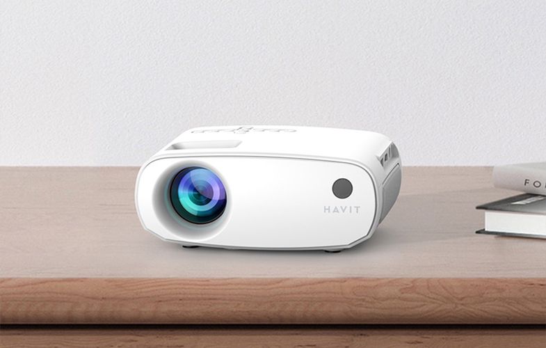 Wireless projector HAVIT PJ207 PRO (white), Havit PJ207 PRO-EU