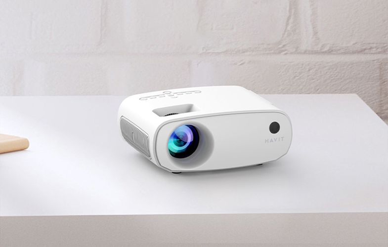 Wireless projector HAVIT PJ207 PRO (white), Havit PJ207 PRO-EU