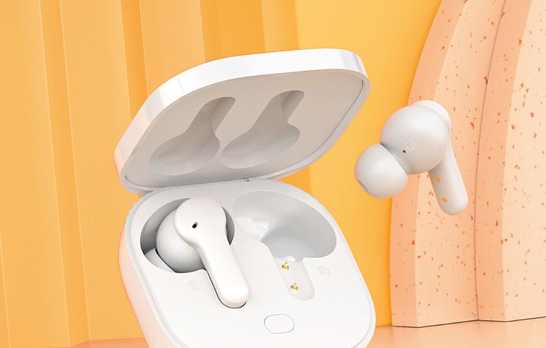 Wireless Earphones TWS QCY T13 (white), QCY T13-White