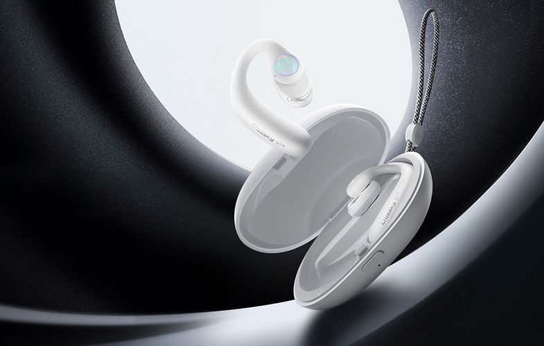 Earphones QCY T15 Crossky GTR (white), QCY T15-white