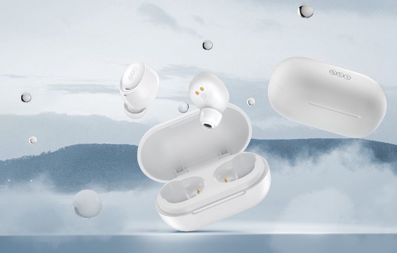 Wireless Earphones TWS T27 (white), QCY T27 white