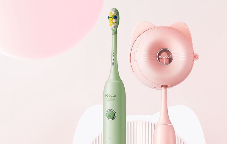 Sonic toothbrush Soocas D3 (green), Soocas D3 G