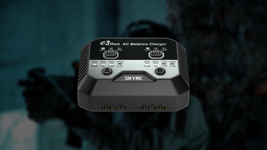 Charger SkyRC e3 Duo 2 x 20W, SkyRC SK-100164-01