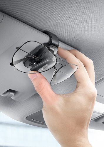 Baseus Platinum Vehicle eyewear clip (clamping type) Black, Baseus ACYJN-B01
