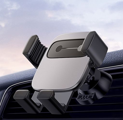 Baseus Cube Gravitational car holder on ventilation grid (Black), Baseus SUYL-FK01