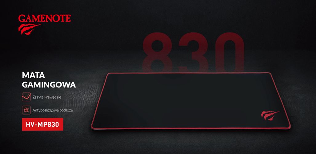 Gaming mouse pad Havit GAMENOTE MP830, Havit MP830