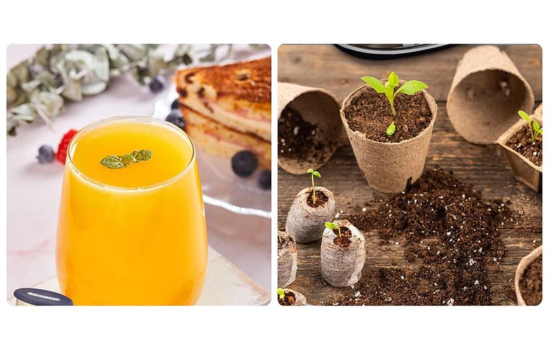 Slow Juicer AMZCHEF 3001-GA (Grey), AMZCHEF 3001-GA
