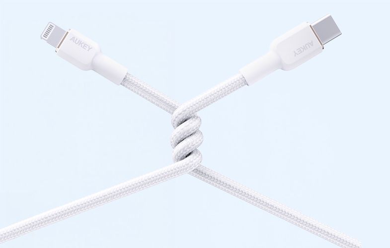 Cable Aukey CB-NAC1 USB-A to USB-C 1m (white), Aukey CB-NAC1